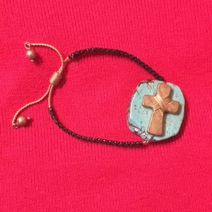 Cross bracelet